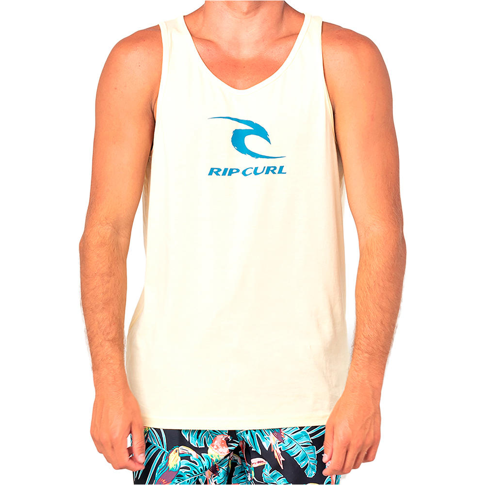 Rip Curl camiseta tirantes hombre Rip Curl SURFING TANK TEE vista trasera Rip Curl camiseta tirantes hombre Rip Curl SURFING TANK TEE vista trasera