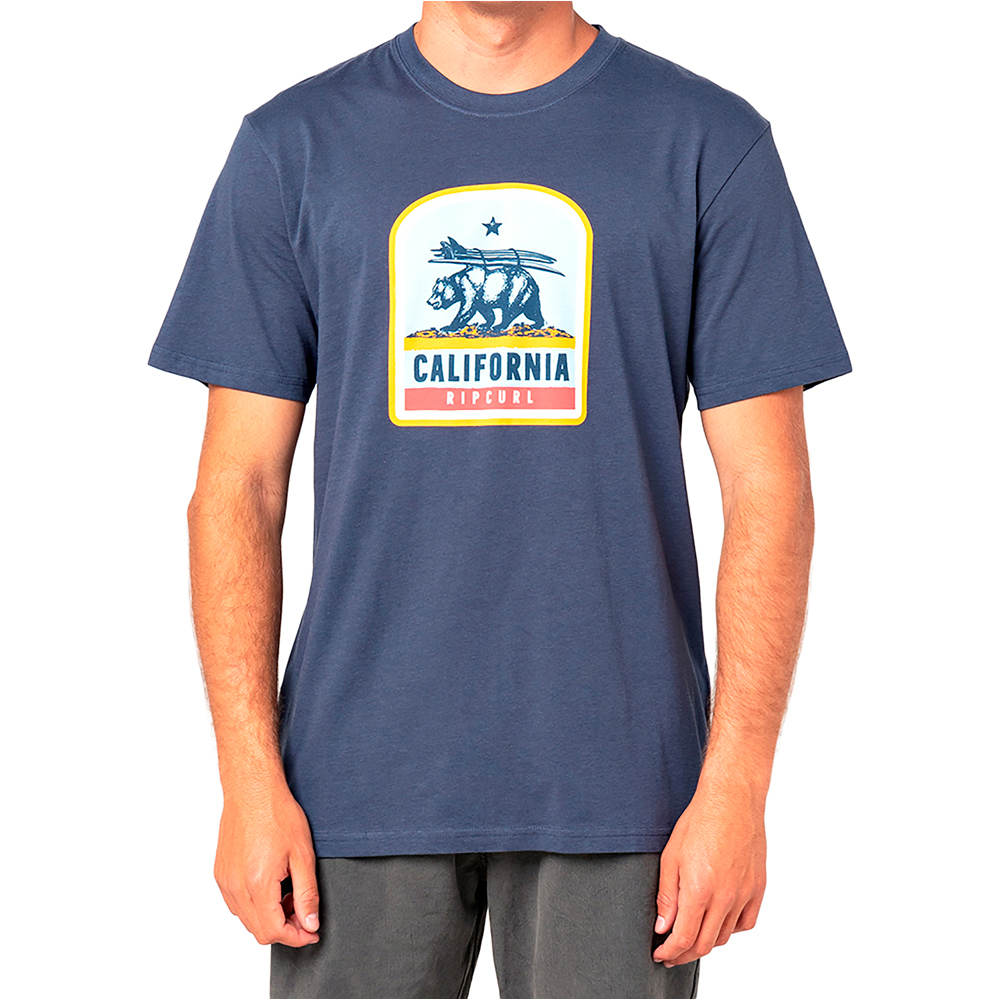 Rip Curl camiseta manga corta hombre Rip Curl DESTINATION ANIMALS vista trasera Rip Curl camiseta manga corta hombre Rip Curl DESTINATION ANIMALS vista trasera