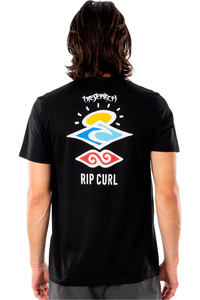 Rip Curl camiseta manga corta hombre Rip Curl SEARCH ESSENTIAL TEE vista trasera Rip Curl camiseta manga corta hombre Rip Curl SEARCH ESSENTIAL TEE vista trasera