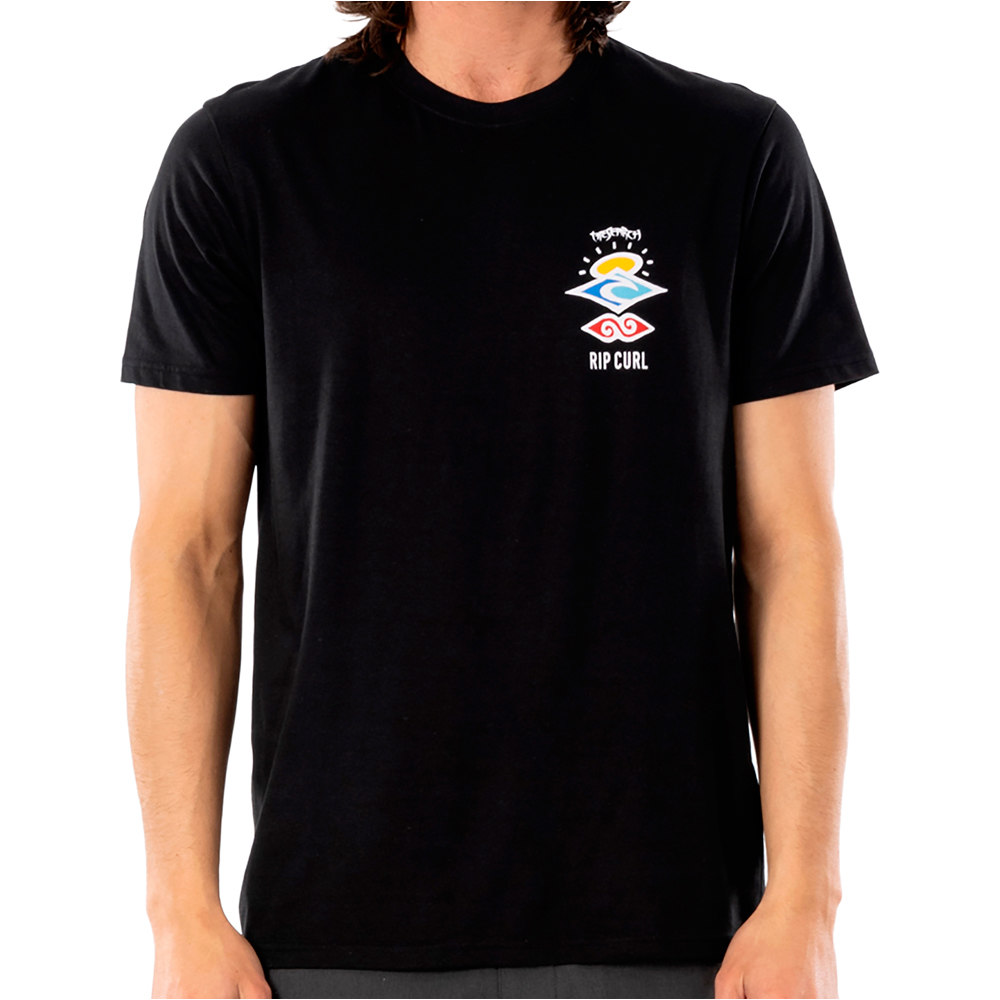 Rip Curl camiseta manga corta hombre Rip Curl SEARCH ESSENTIAL TEE vista detalle Rip Curl camiseta manga corta hombre Rip Curl SEARCH ESSENTIAL TEE vista detalle