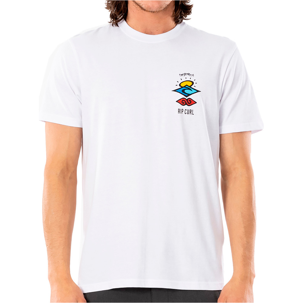 Rip Curl camiseta manga corta hombre Rip Curl SEARCH ESSENTIAL TEE vista detalle Rip Curl camiseta manga corta hombre Rip Curl SEARCH ESSENTIAL TEE vista detalle