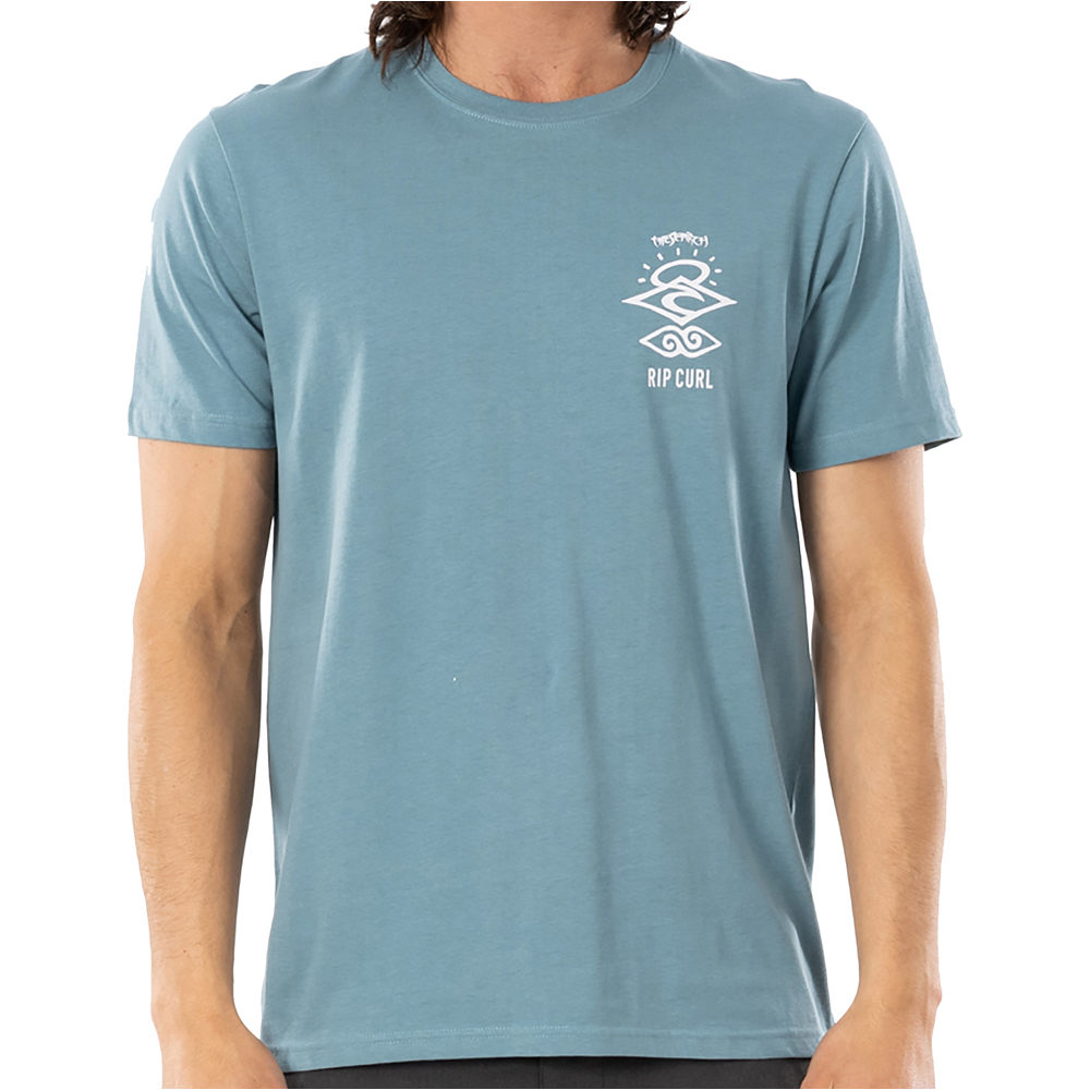 Rip Curl camiseta manga corta hombre Rip Curl SEARCH ESSENTIAL TEE vista detalle Rip Curl camiseta manga corta hombre Rip Curl SEARCH ESSENTIAL TEE vista detalle