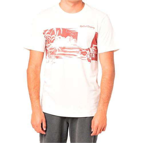 RIP CURL BUSY SESSION TEE blanco