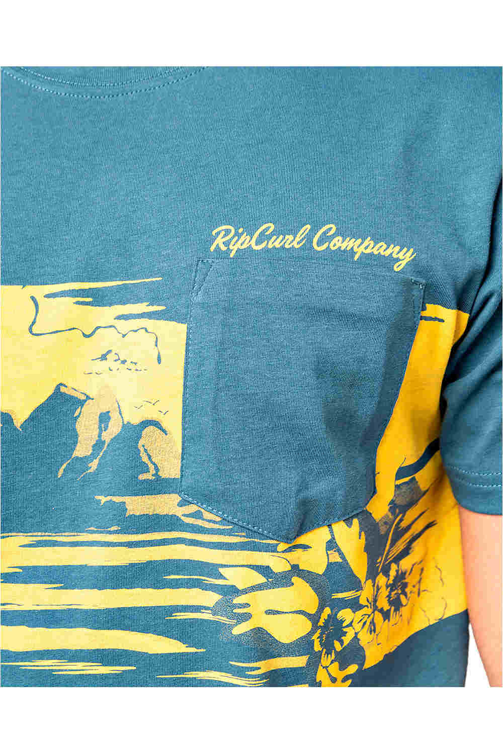 Rip Curl camiseta manga corta hombre Rip Curl BUSY SESSION TEE vista frontal Rip Curl camiseta manga corta hombre Rip Curl BUSY SESSION TEE vista frontal