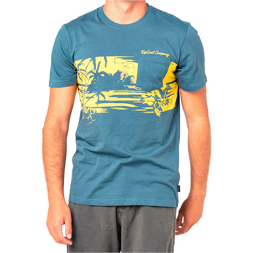 RIP CURL BUSY SESSION TEE azul