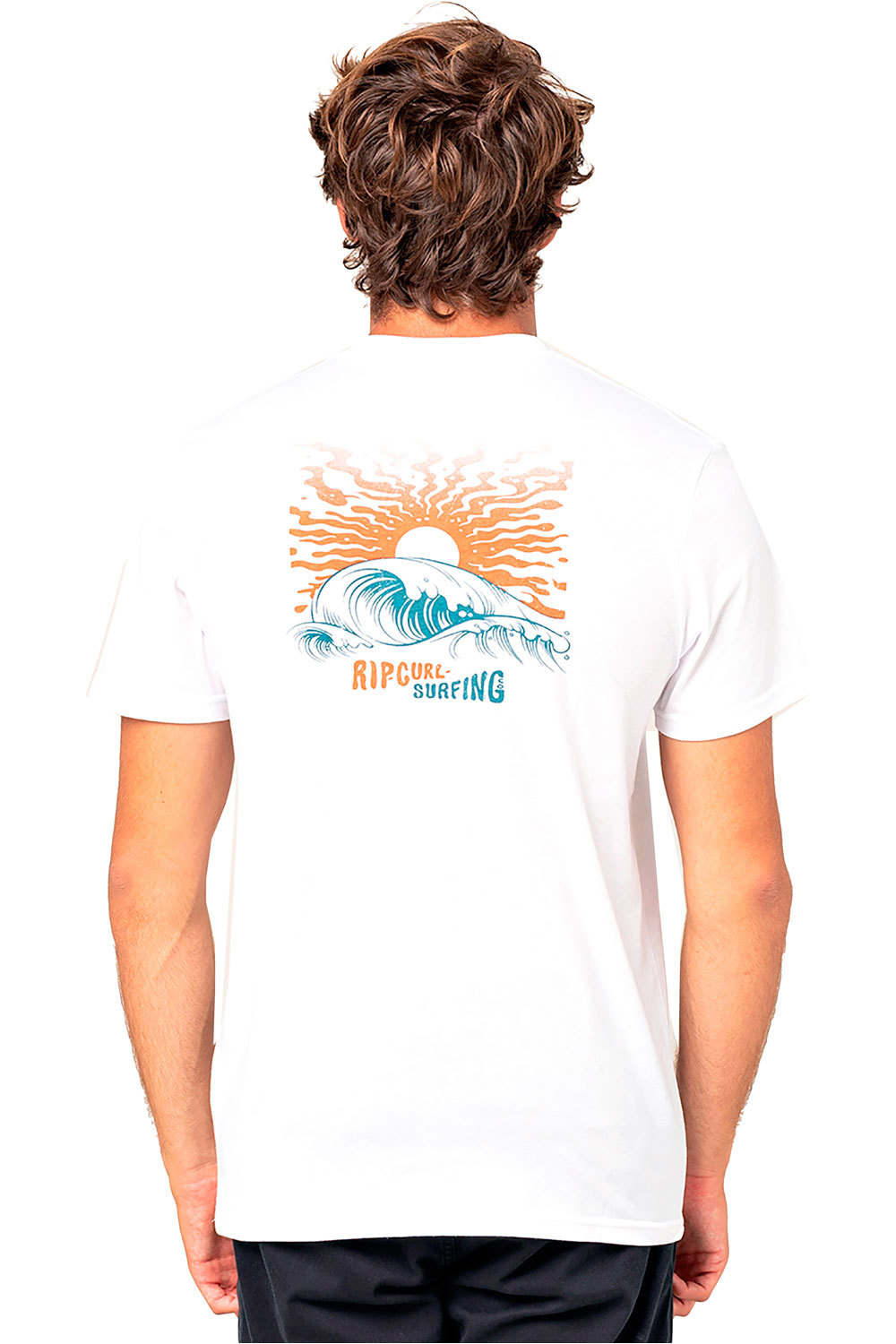 Rip Curl camiseta manga corta hombre Rip Curl EL DIABLO VPC TEE vista trasera Rip Curl camiseta manga corta hombre Rip Curl EL DIABLO VPC TEE vista trasera