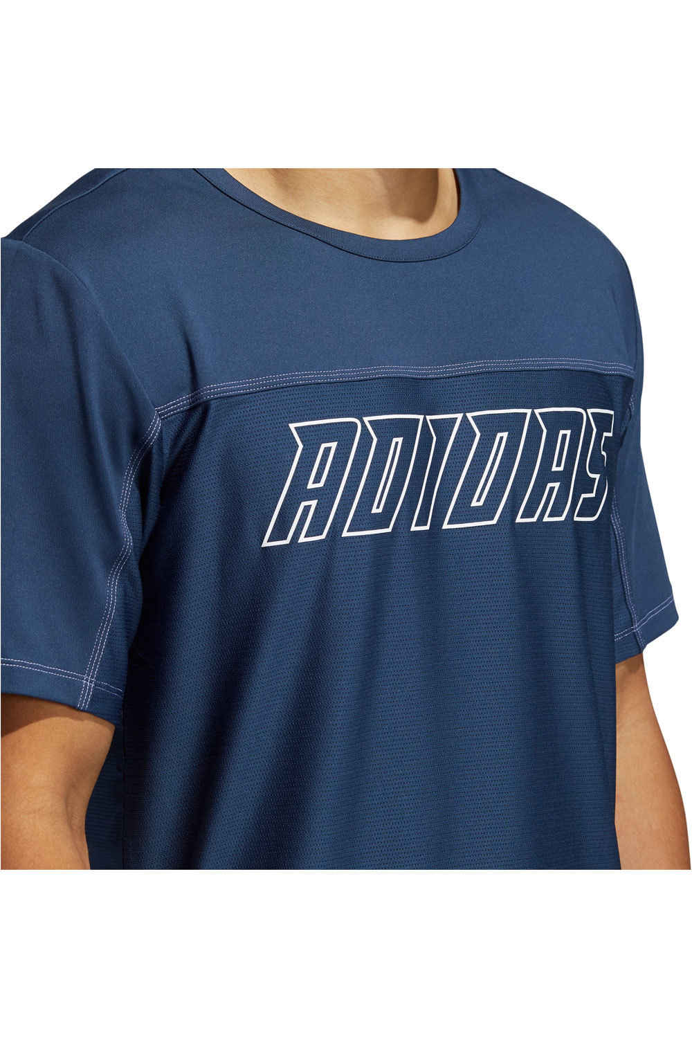 adidas camiseta fitness hombre Adidas FB HYPE TEE vista detalle adidas camiseta fitness hombre Adidas FB HYPE TEE vista detalle