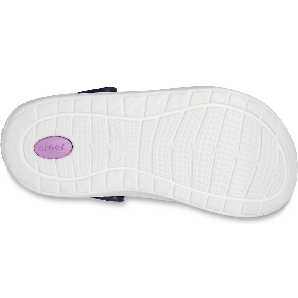 Crocs zueco mujer LiteRide Clog lateral interior Crocs zueco mujer LiteRide Clog lateral interior
