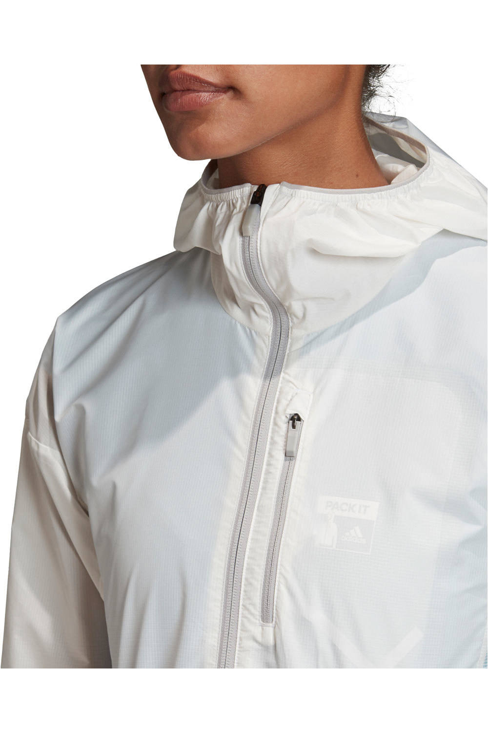 adidas CHAQUETA TRAIL RUNNING MUJER Adidas W AGR Windweave vista detalle adidas CHAQUETA TRAIL RUNNING MUJER Adidas W AGR Windweave vista detalle