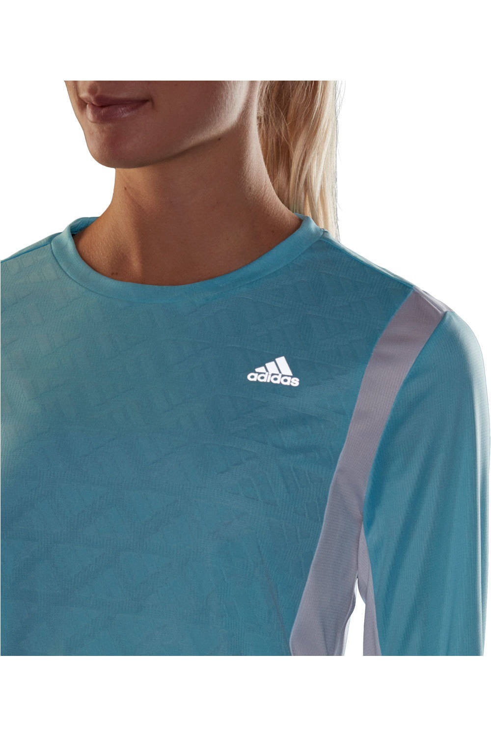 adidas camiseta técnica manga larga mujer Adidas OTR 3S LS vista detalle adidas camiseta técnica manga larga mujer Adidas OTR 3S LS vista detalle