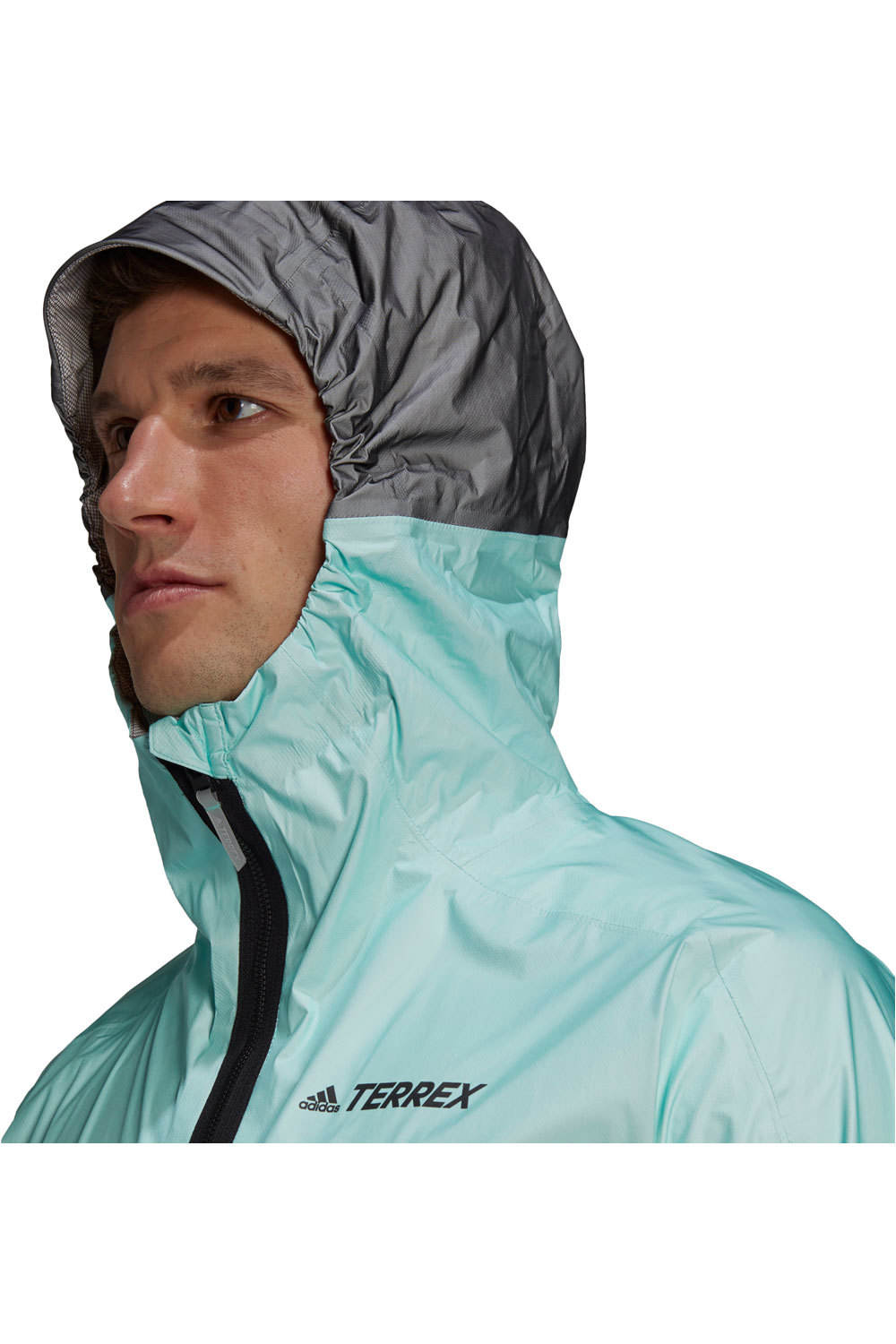 adidas CHAQUETA TRAIL RUNNING HOMBRE Adidas AGR PRO RAIN J vista detalle adidas CHAQUETA TRAIL RUNNING HOMBRE Adidas AGR PRO RAIN J vista detalle