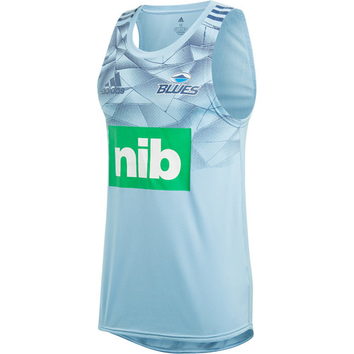 ADIDAS SR PERF SINGLET azul