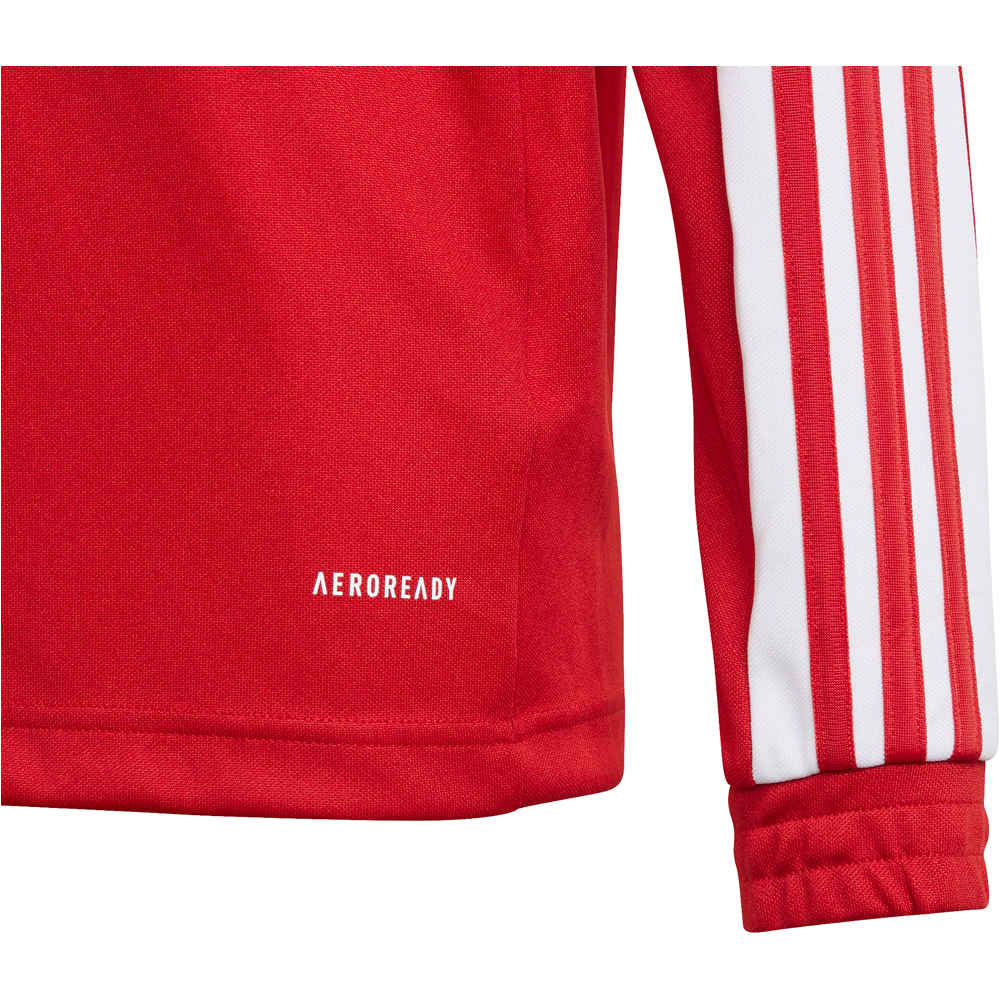 adidas sudadera entrenamiento fútbol niño Squadra 21 vista detalle adidas sudadera entrenamiento fútbol niño Squadra 21 vista detalle