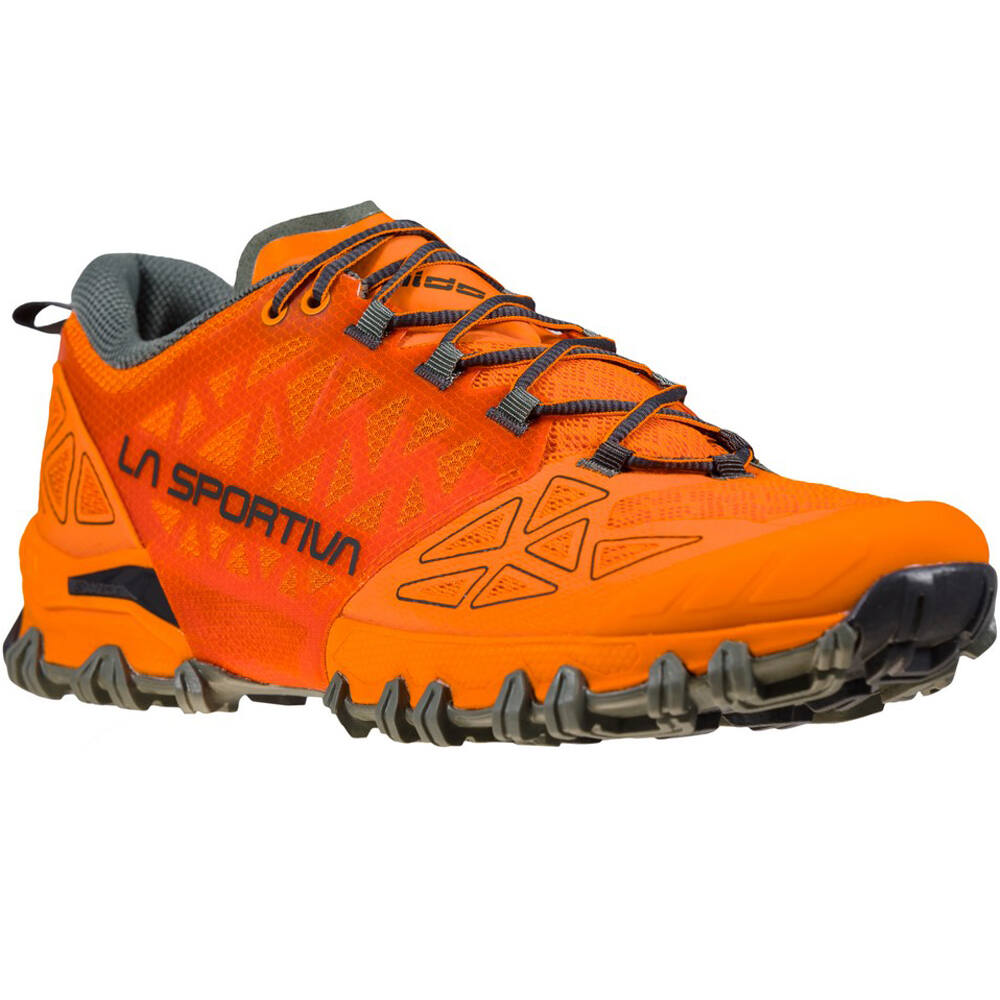 La Sportiva zapatillas trail hombre Sportiva Bushido II vista trasera La Sportiva zapatillas trail hombre Sportiva Bushido II vista trasera