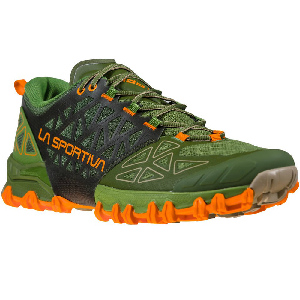 La Sportiva zapatillas trail hombre Sportiva Bushido II vista trasera La Sportiva zapatillas trail hombre Sportiva Bushido II vista trasera