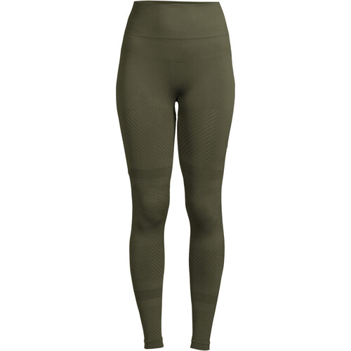 CASALL SEAMLESS BLOCK HEART SHAPE TIGHTS verde