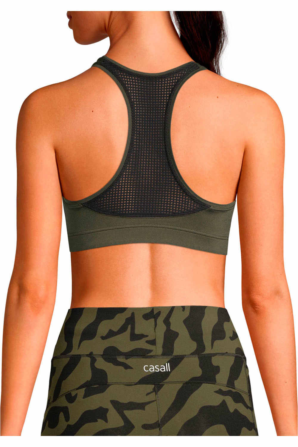 Casall Sujetador Yoga Casall Iconic Sports Bra vista trasera Casall Sujetador Yoga Casall Iconic Sports Bra vista trasera