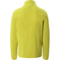 The North Face forro polar hombre The North Face M 100 GLACIER 1/4 ZI vista trasera The North Face forro polar hombre The North Face M 100 GLACIER 1/4 ZI vista trasera