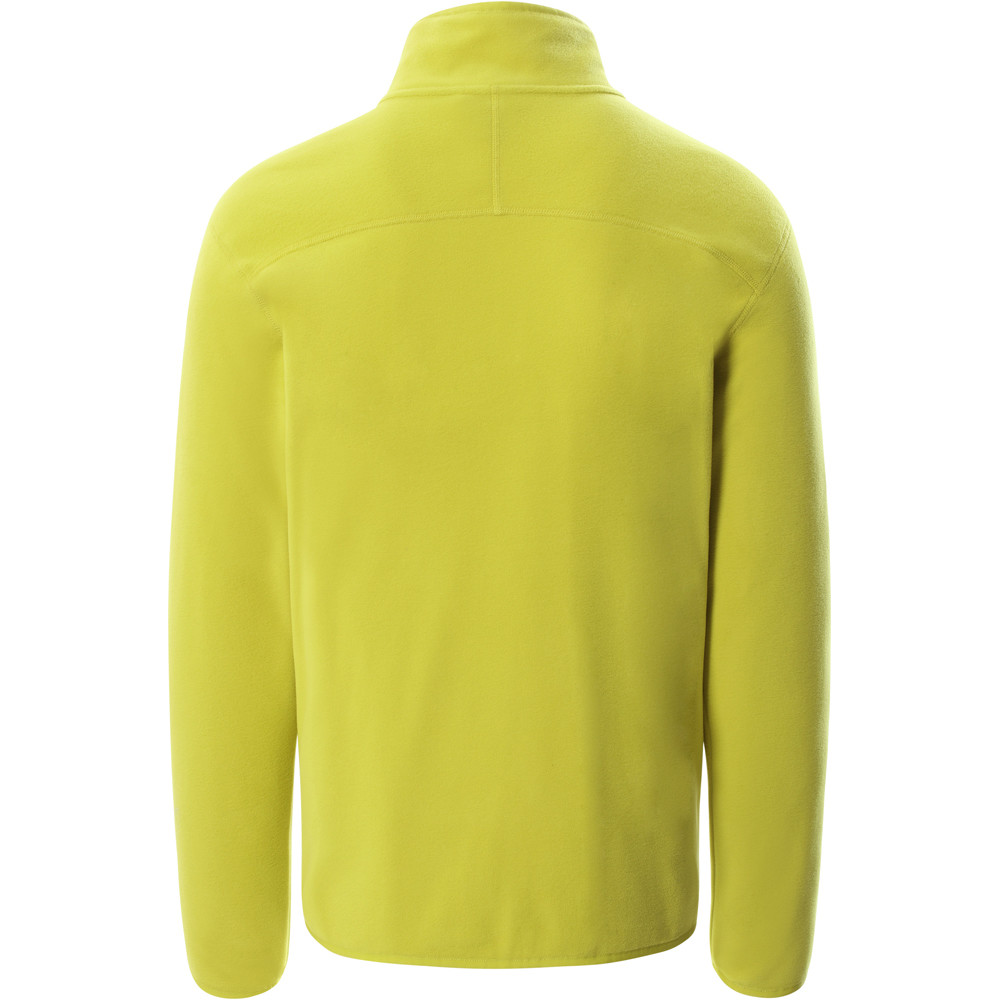 The North Face forro polar hombre The North Face M 100 GLACIER 1/4 ZI vista trasera The North Face forro polar hombre The North Face M 100 GLACIER 1/4 ZI vista trasera