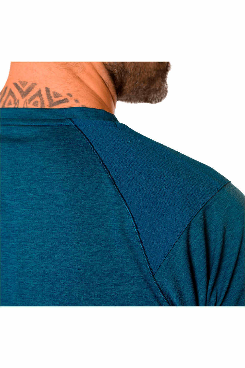 Trango camiseta montaña manga corta hombre Trango CAMISETA TRX2 PRO SHORT AZ vista detalle Trango camiseta montaña manga corta hombre Trango CAMISETA TRX2 PRO SHORT AZ vista detalle