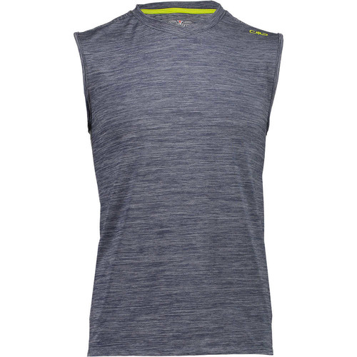 CMP MAN SLEEVELESS T-SHIRT azul