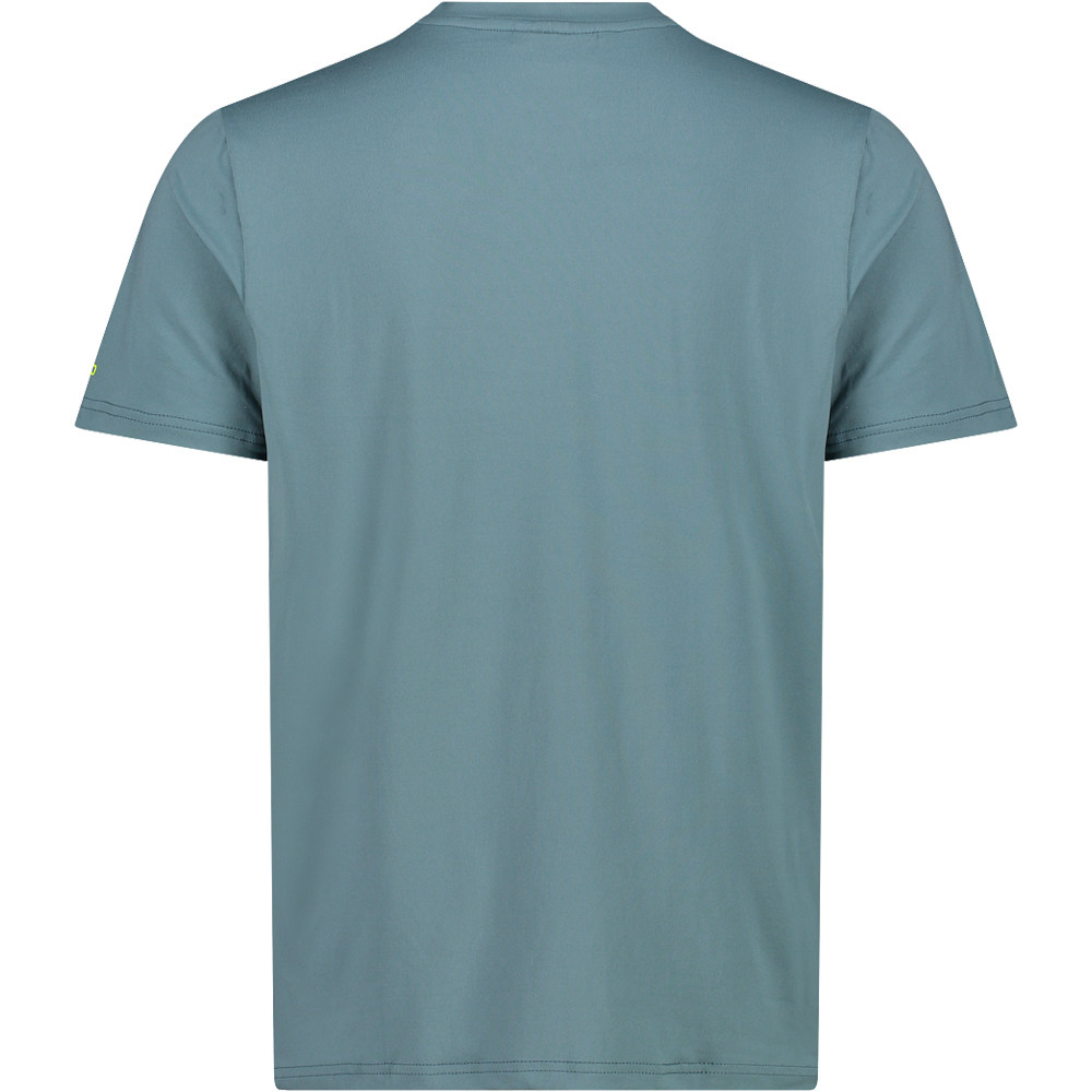 Cmp camiseta montaña manga corta hombre Cmp MAN T-SHIRT vista trasera Cmp camiseta montaña manga corta hombre Cmp MAN T-SHIRT vista trasera