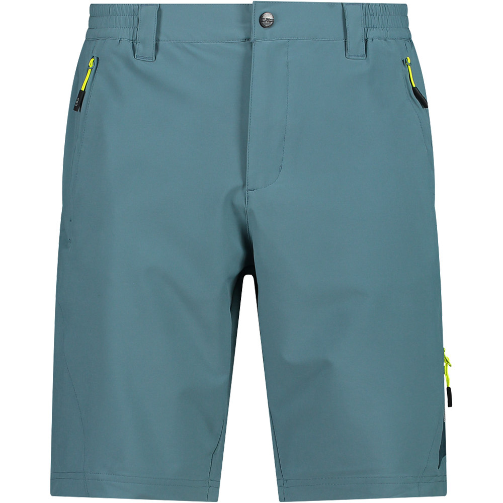 Cmp pantalón corto montaña hombre Cmp MAN BERMUDA AZ vista frontal Cmp pantalón corto montaña hombre Cmp MAN BERMUDA AZ vista frontal