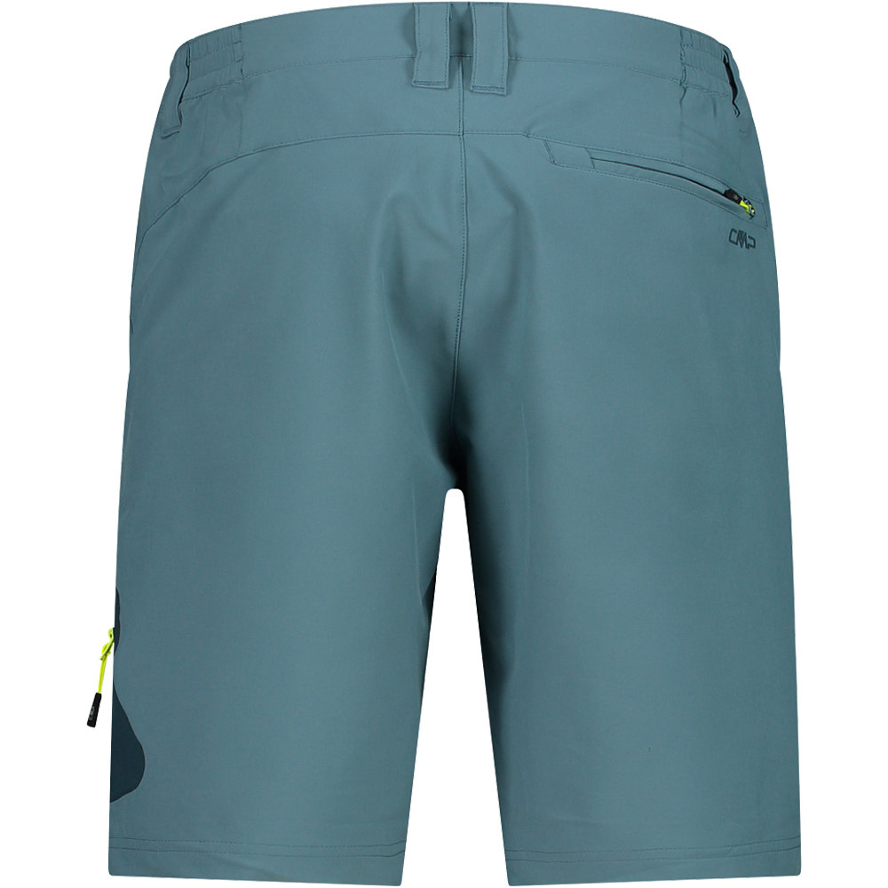 Cmp pantalón corto montaña hombre Cmp MAN BERMUDA AZ vista trasera Cmp pantalón corto montaña hombre Cmp MAN BERMUDA AZ vista trasera