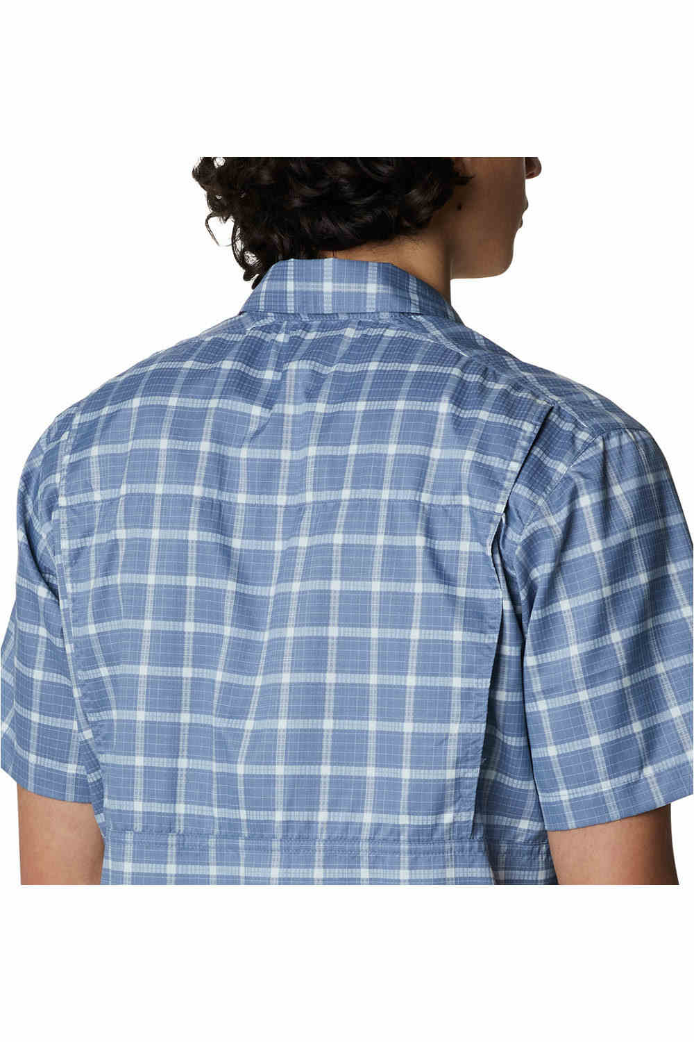 Columbia camisa montaña manga corta hombre Columbia Silver Ridge Lite Plaid Short Sleeve vista detalle Columbia camisa montaña manga corta hombre Columbia Silver Ridge Lite Plaid Short Sleeve vista detalle