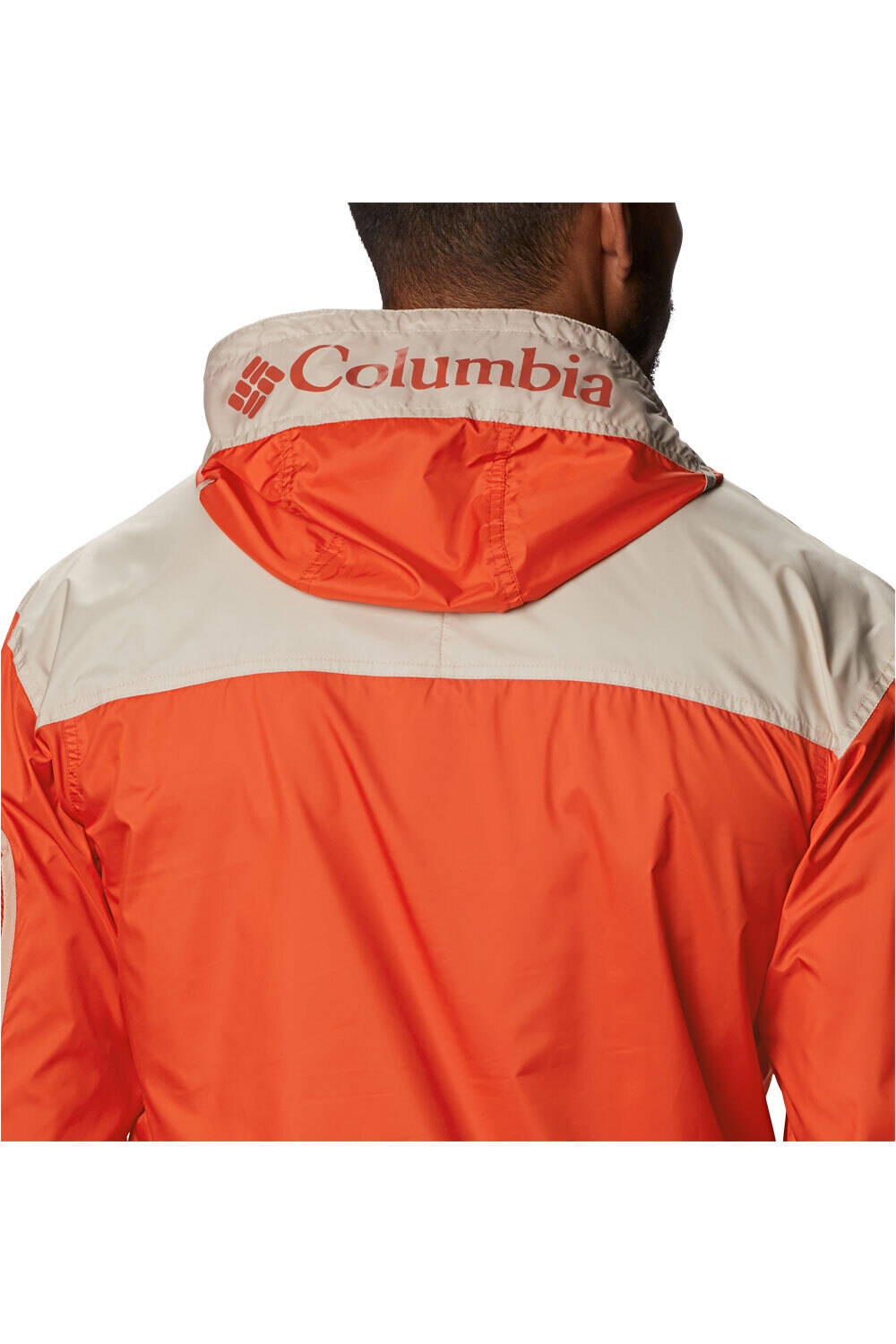 Columbia chaqueta softshell hombre Columbia Challenger Windbreaker vista trasera Columbia chaqueta softshell hombre Columbia Challenger Windbreaker vista trasera