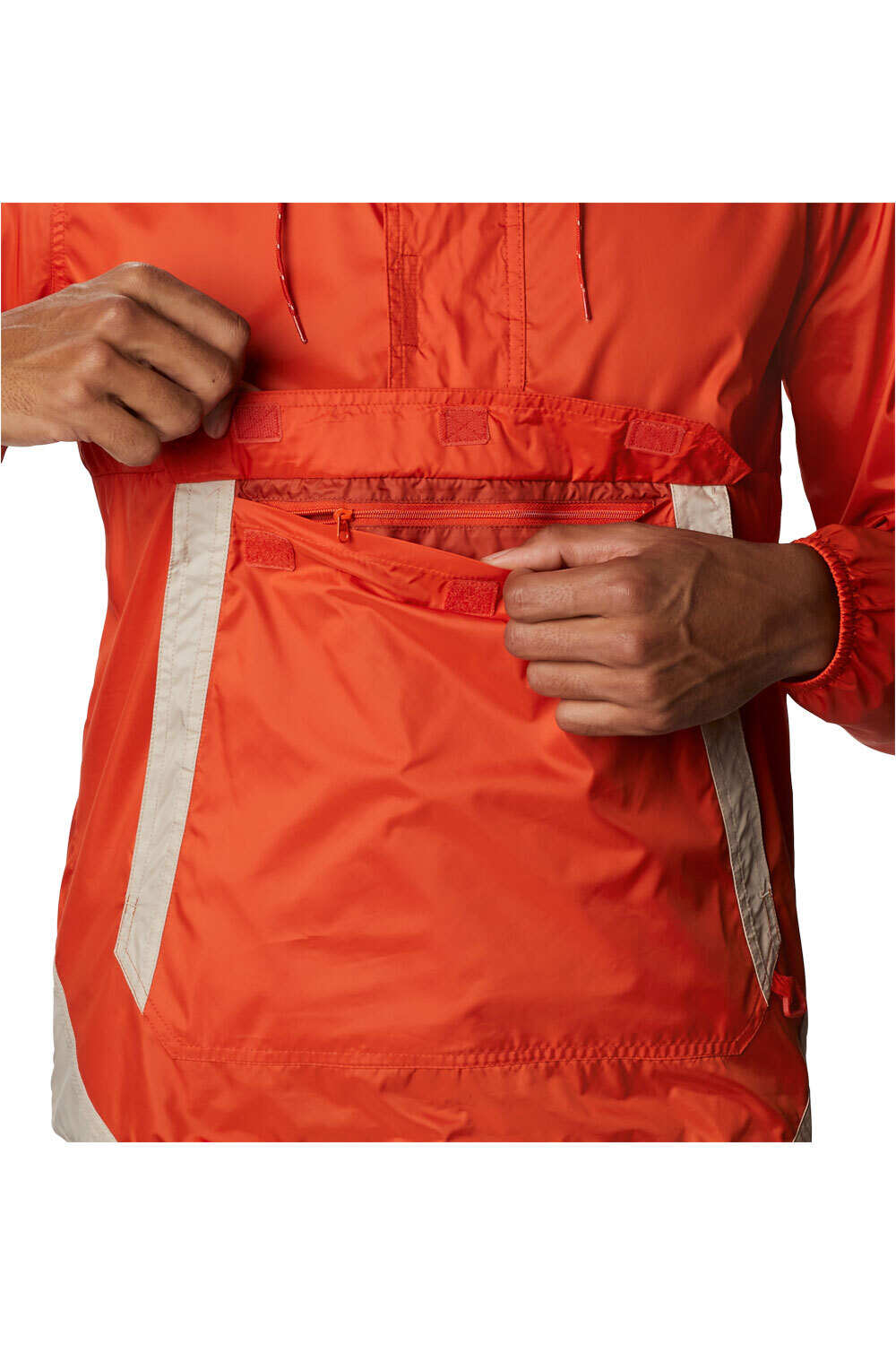 Columbia chaqueta softshell hombre Columbia Challenger Windbreaker vista detalle Columbia chaqueta softshell hombre Columbia Challenger Windbreaker vista detalle