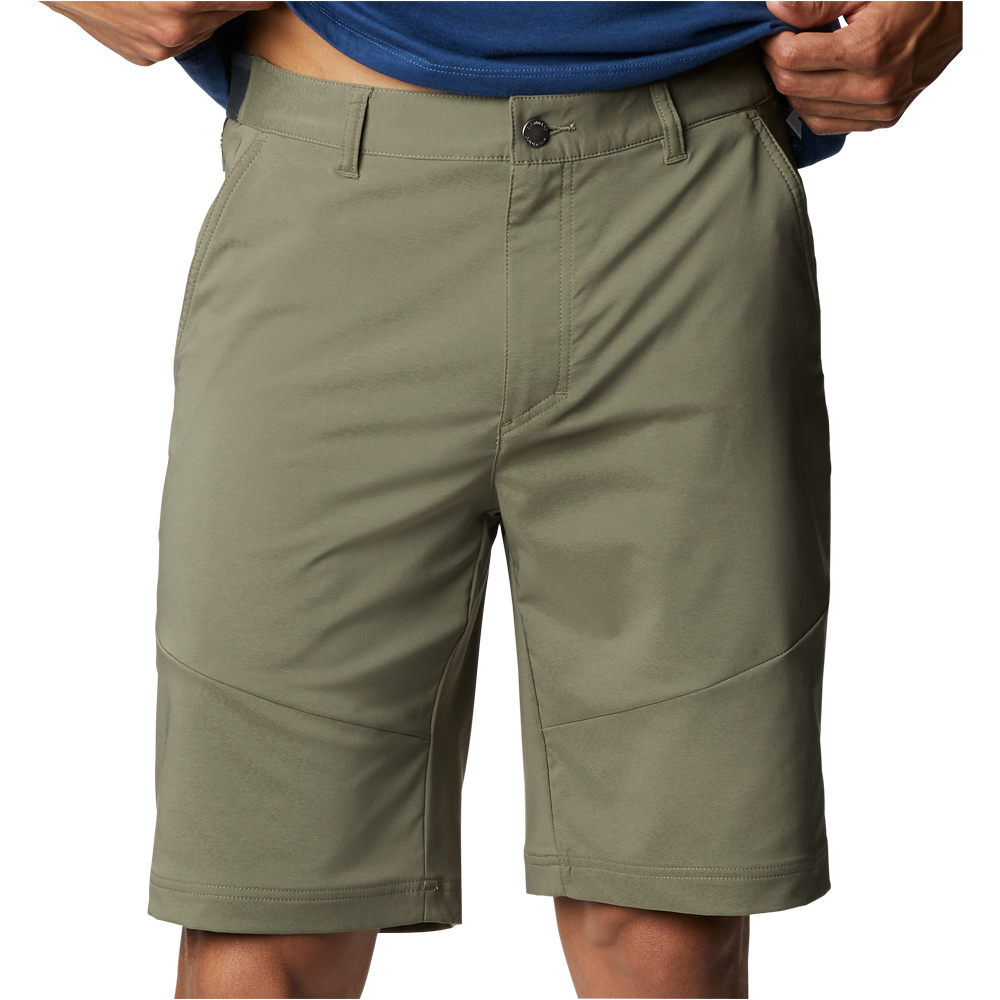 Columbia pantalón corto montaña hombre Columbia Tech Trail Short vista detalle Columbia pantalón corto montaña hombre Columbia Tech Trail Short vista detalle