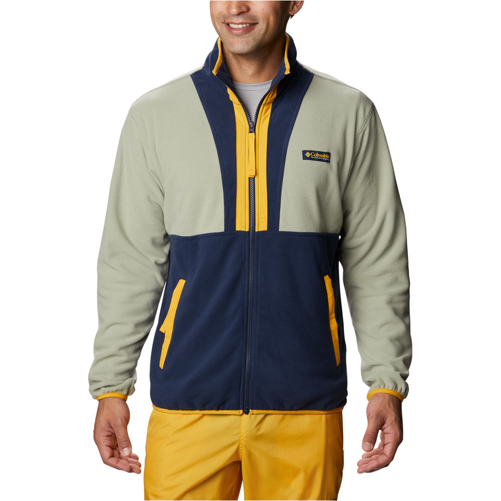 Columbia forro polar hombre Columbia Back Bowl Fleece Lightweight vista detalle Columbia forro polar hombre Columbia Back Bowl Fleece Lightweight vista detalle