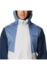 Columbia chaqueta impermeable hombre Columbia Inner Limits  II Jacket GR vista trasera Columbia chaqueta impermeable hombre Columbia Inner Limits  II Jacket GR vista trasera