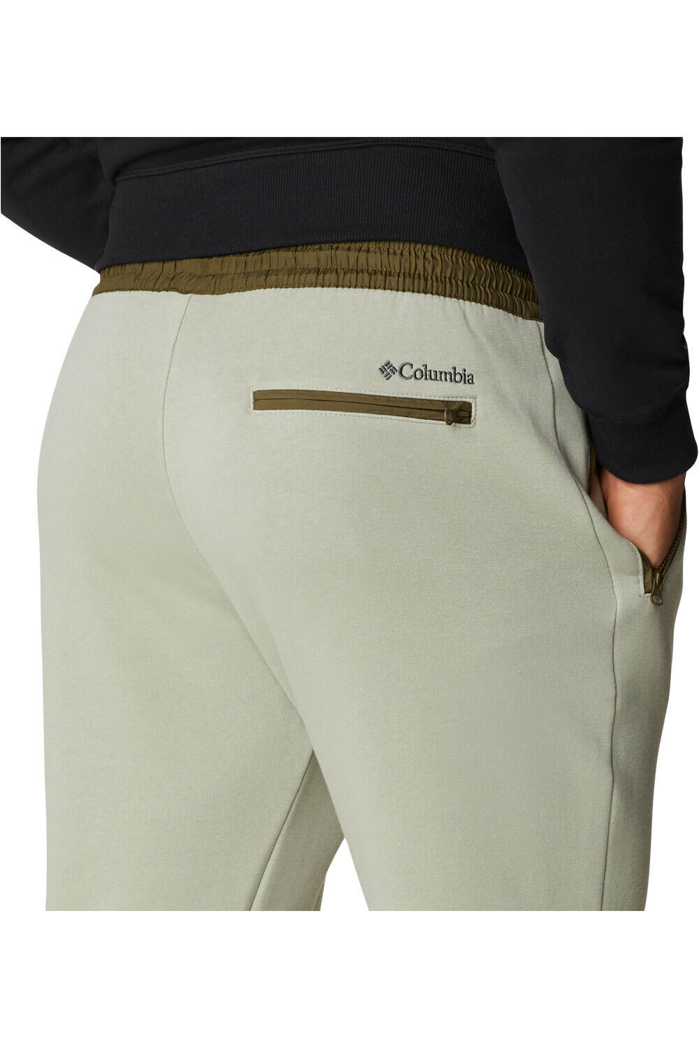 Columbia pantalón montaña hombre Columbia Fremont Jogger vista trasera Columbia pantalón montaña hombre Columbia Fremont Jogger vista trasera