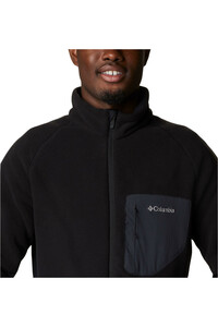 Columbia forro polar hombre Columbia M Polar Powder  Full Zip vista trasera Columbia forro polar hombre Columbia M Polar Powder  Full Zip vista trasera