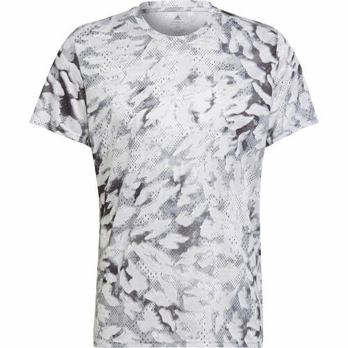 ADIDAS FAST AOP TEE gris
