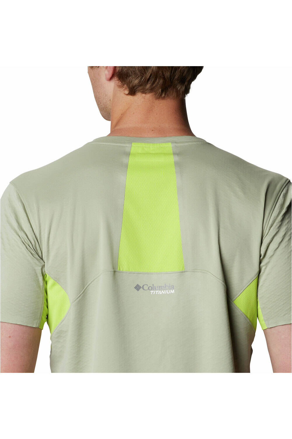 Columbia camiseta montaña manga corta hombre Columbia Mazama Trail Short Sleeve vista trasera Columbia camiseta montaña manga corta hombre Columbia Mazama Trail Short Sleeve vista trasera