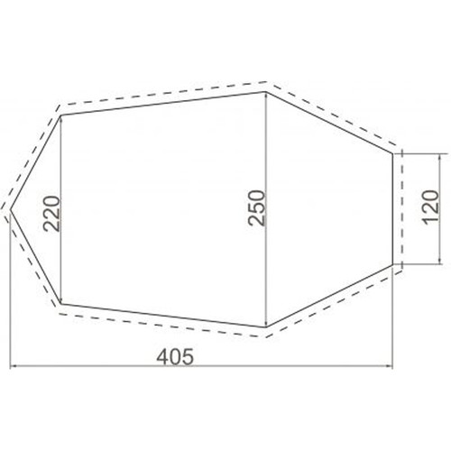 VAUDE FP SPACE XT 4P marron