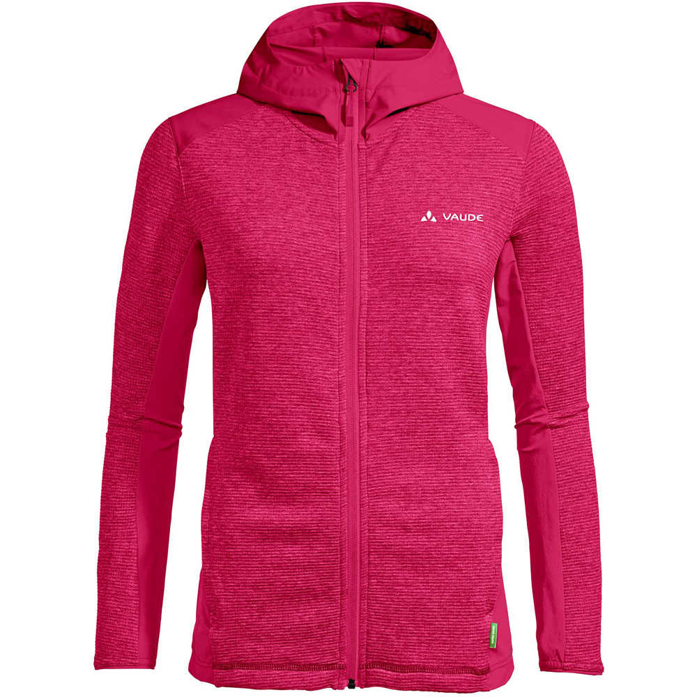 Vaude forro polar mujer Vaude Womens Croz Fleece Jacket II vista detalle Vaude forro polar mujer Vaude Womens Croz Fleece Jacket II vista detalle