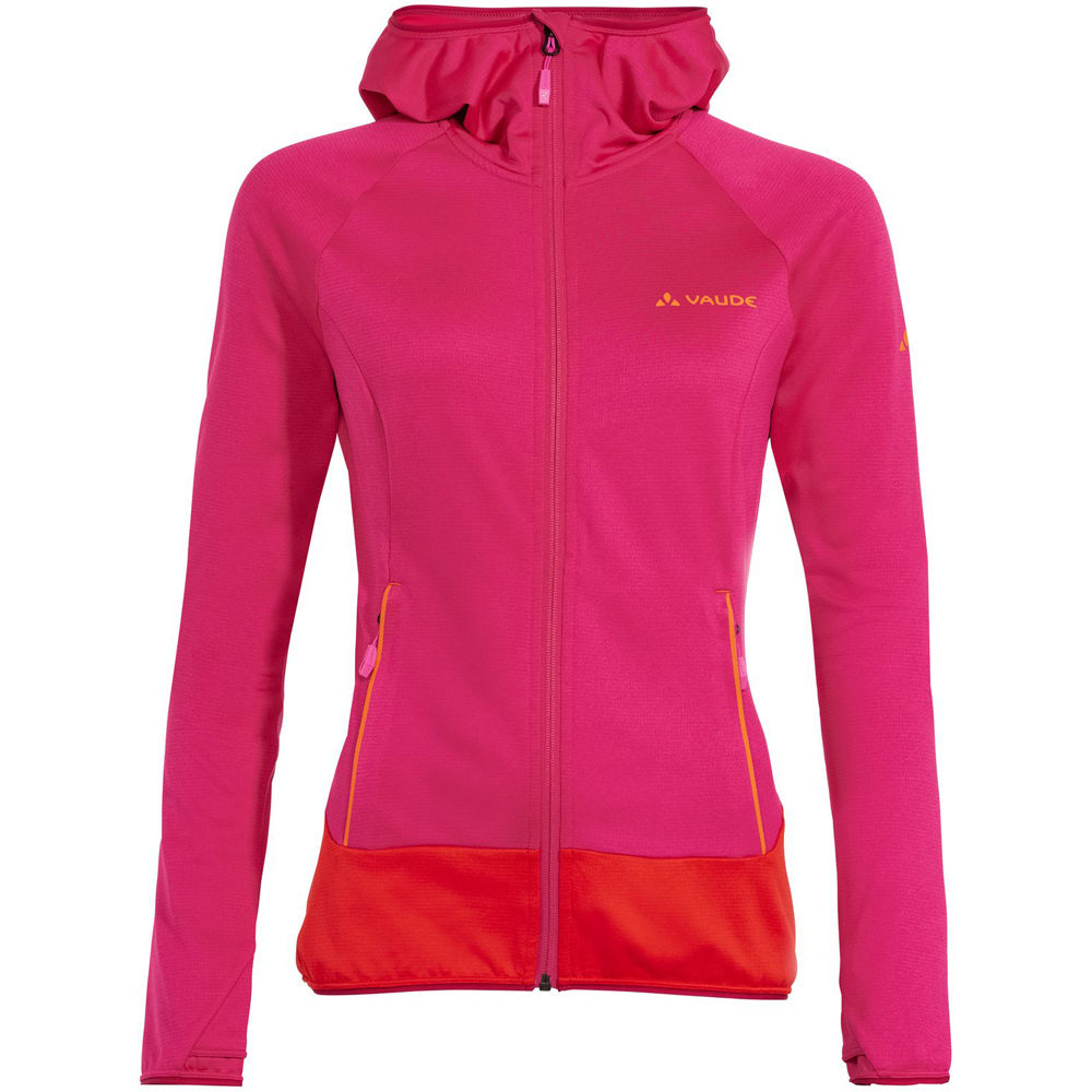 Vaude forro polar mujer Vaude Womens Tekoa Fleece Jacket II vista detalle Vaude forro polar mujer Vaude Womens Tekoa Fleece Jacket II vista detalle