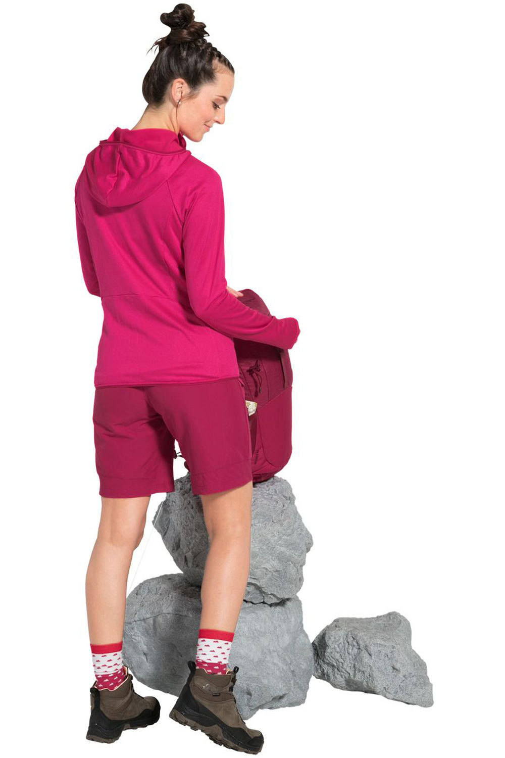 Vaude forro polar mujer Vaude Womens Tekoa Fleece Jacket II vista trasera Vaude forro polar mujer Vaude Womens Tekoa Fleece Jacket II vista trasera