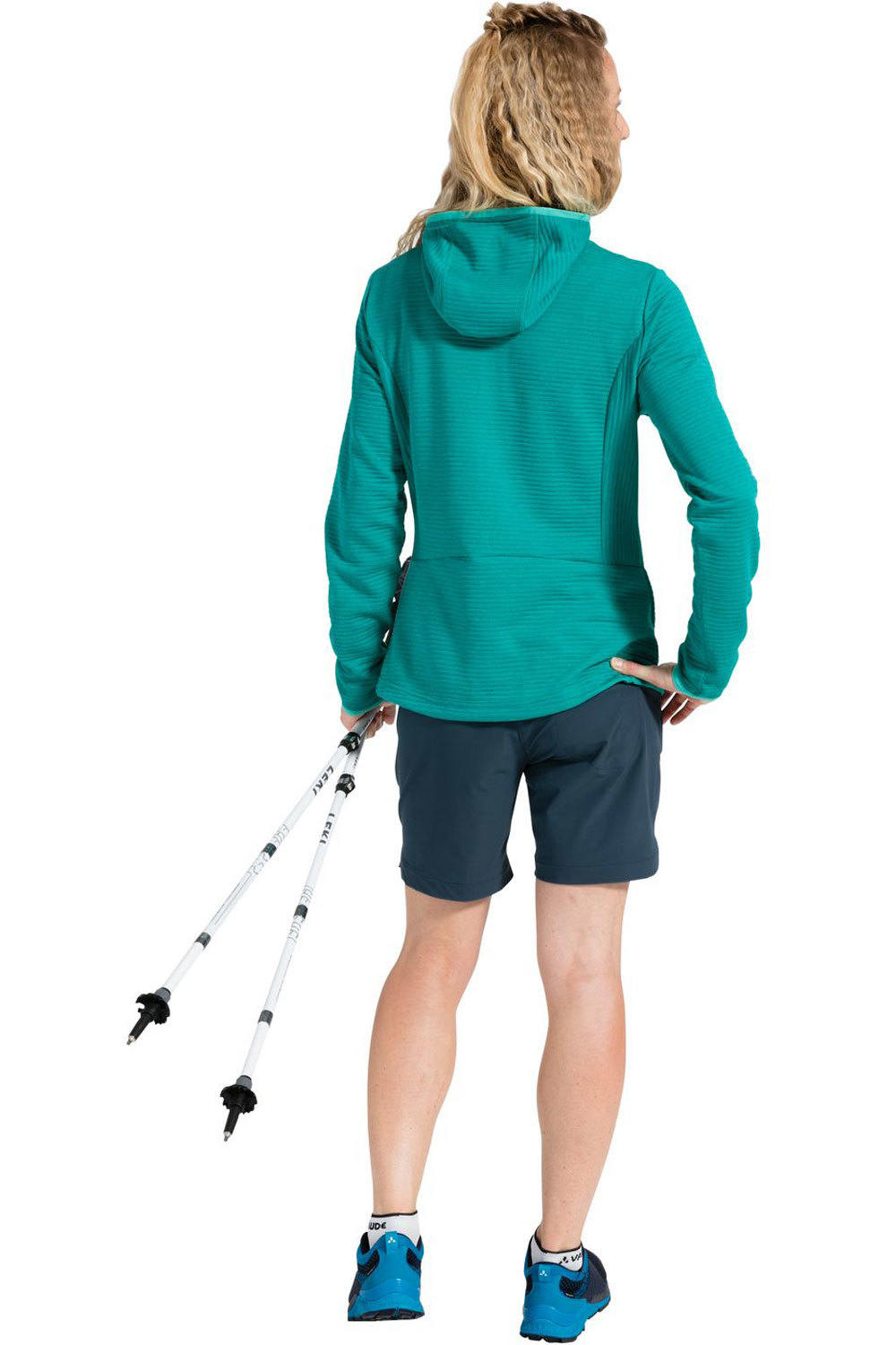 Vaude forro polar mujer Vaude Womens Skomer Hiking Jacket vista trasera Vaude forro polar mujer Vaude Womens Skomer Hiking Jacket vista trasera