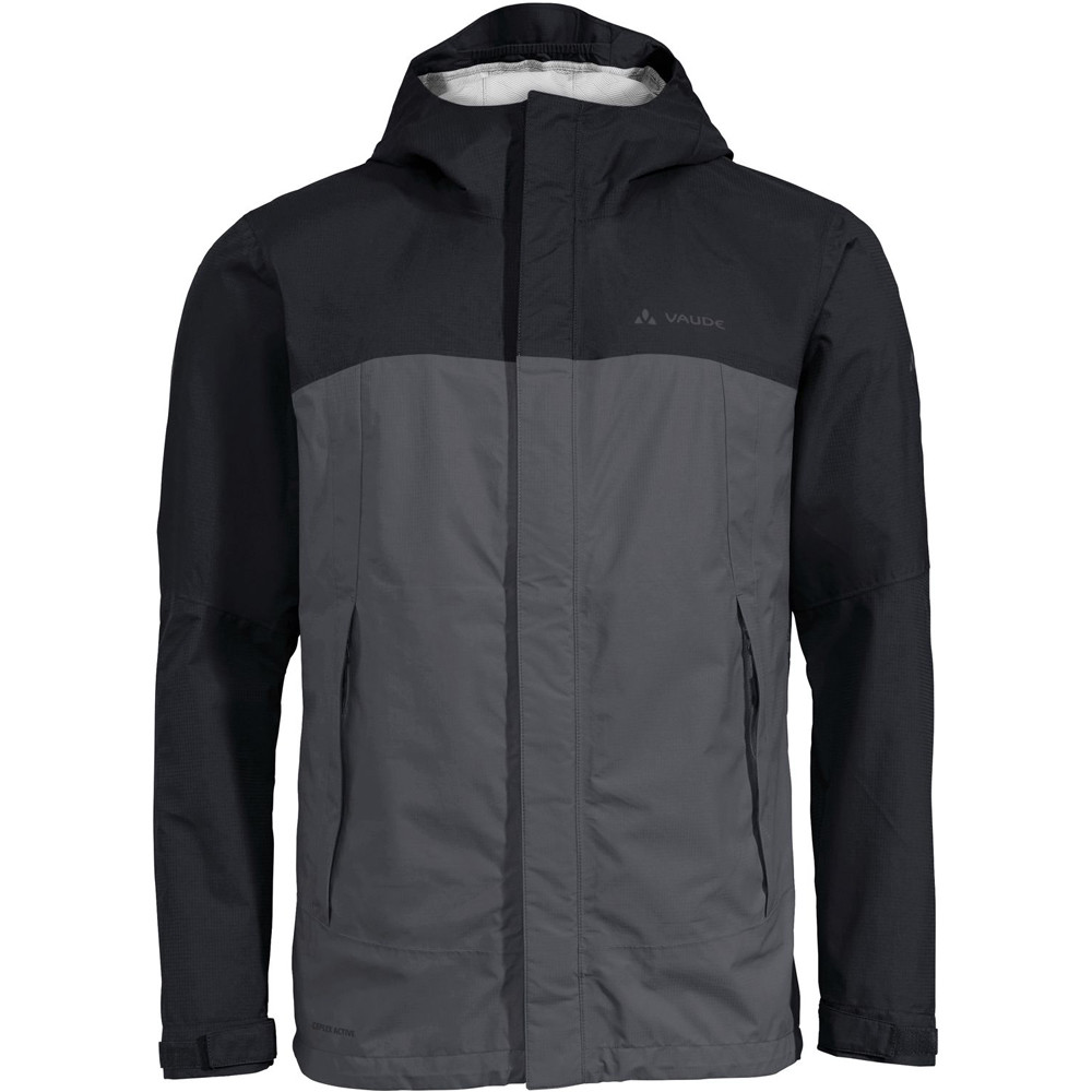 Vaude chaqueta impermeable hombre Vaude Mens Lierne Jacket II vista detalle Vaude chaqueta impermeable hombre Vaude Mens Lierne Jacket II vista detalle