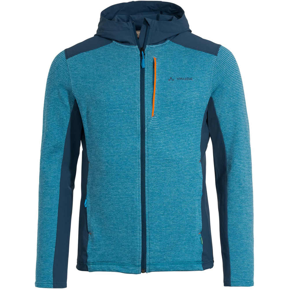 Vaude forro polar hombre Vaude Mens Croz Fleece Jacket II vista frontal Vaude forro polar hombre Vaude Mens Croz Fleece Jacket II vista frontal