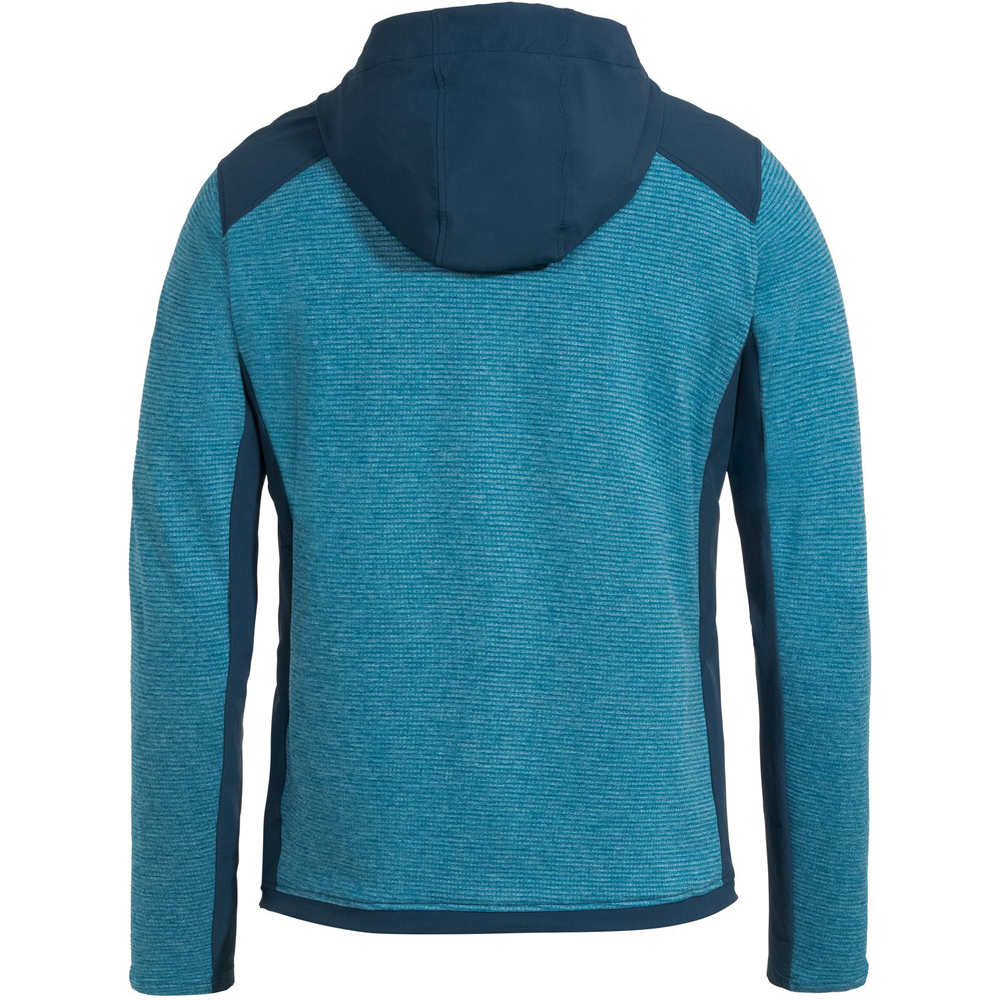 Vaude forro polar hombre Vaude Mens Croz Fleece Jacket II vista trasera Vaude forro polar hombre Vaude Mens Croz Fleece Jacket II vista trasera