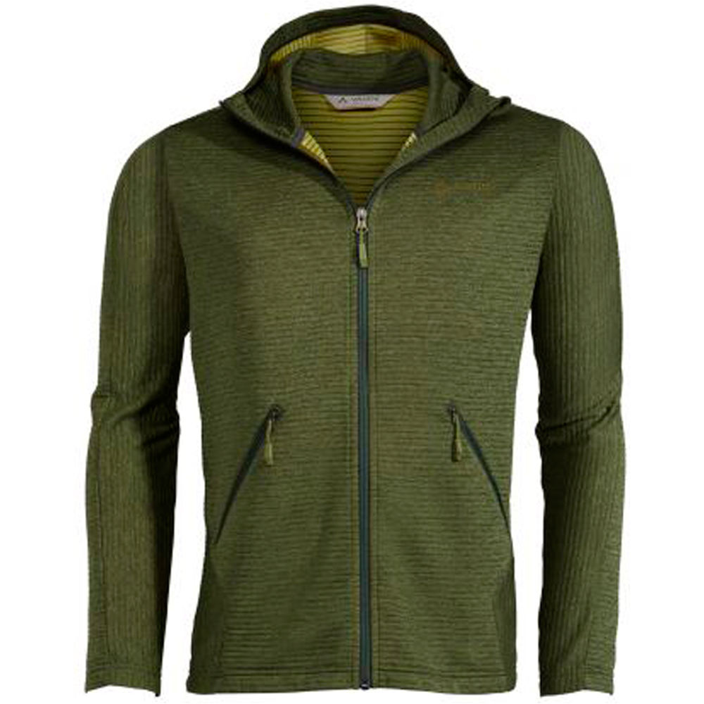 Vaude forro polar hombre Vaude Mens Hemsby Jacket II vista frontal Vaude forro polar hombre Vaude Mens Hemsby Jacket II vista frontal