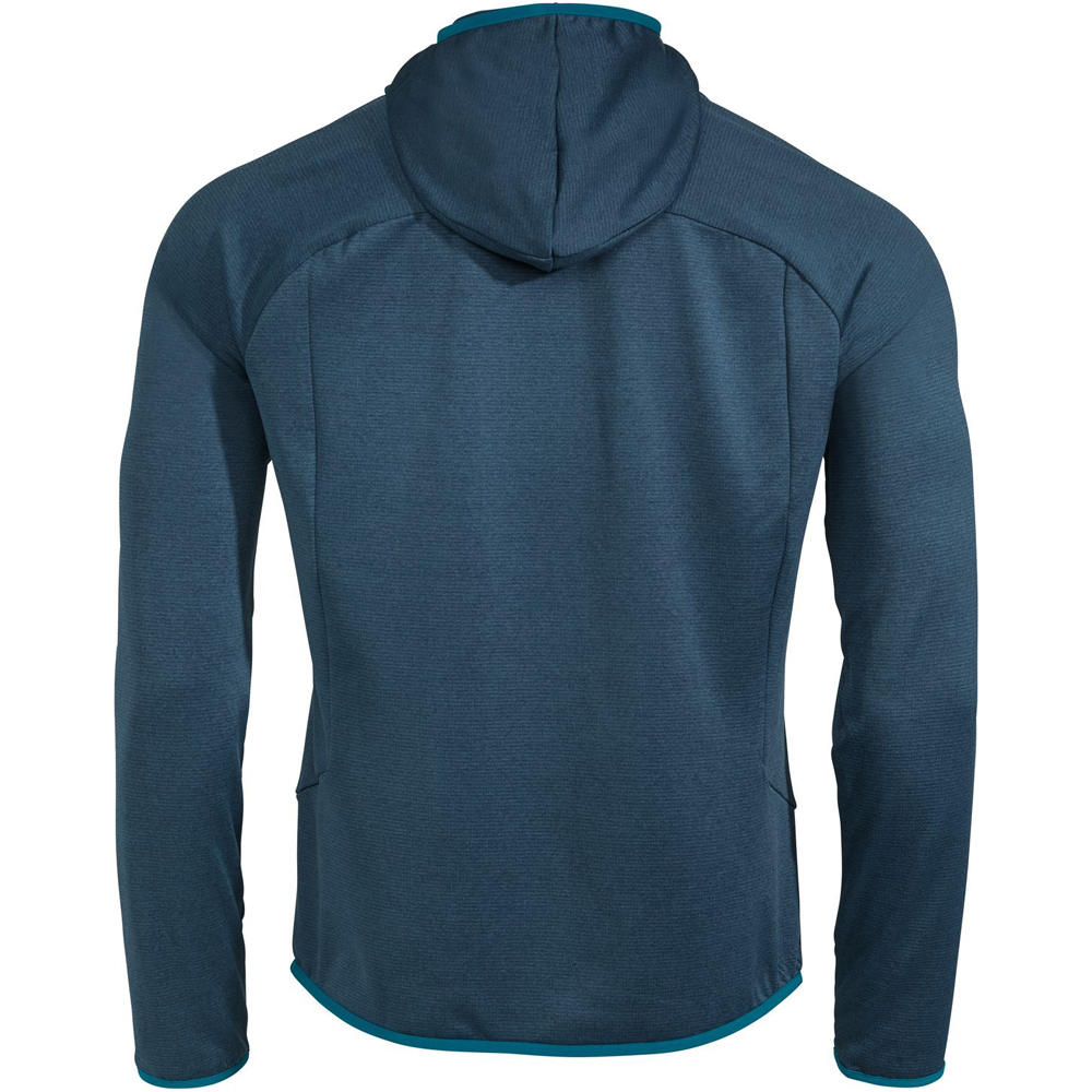 Vaude forro polar hombre Vaude Mens Tekoa Fleece Jacket II vista trasera Vaude forro polar hombre Vaude Mens Tekoa Fleece Jacket II vista trasera