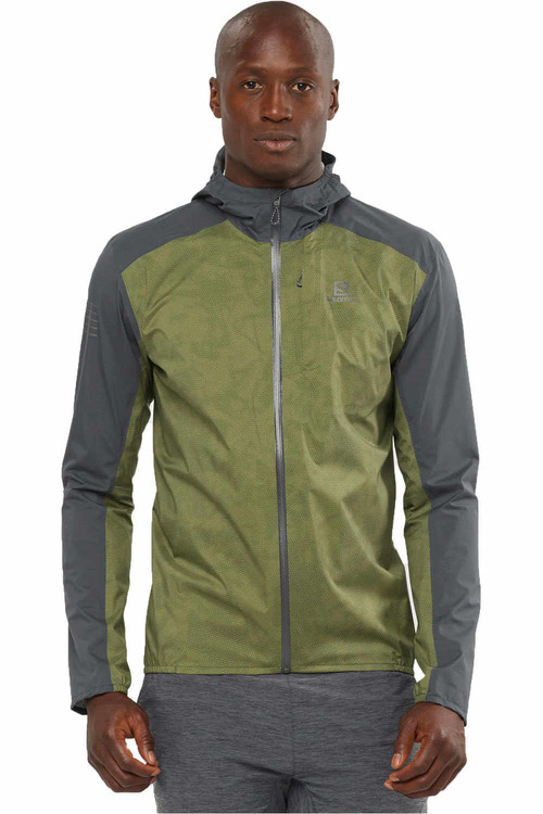 SALOMON BONATTI WP JKT M verde