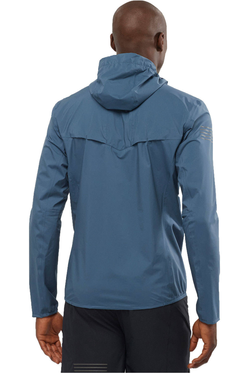 Salomon CHAQUETA TRAIL RUNNING HOMBRE Salomon BONATTI WP JKT M vista trasera Salomon CHAQUETA TRAIL RUNNING HOMBRE Salomon BONATTI WP JKT M vista trasera